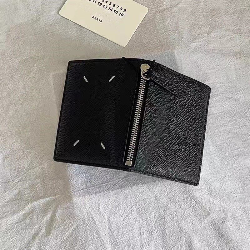 Pyc 22S Cowhide Palm Zipper Wallet European and American Four-Corner Stitching Fashion Card Holder for Men and Women Simple Coin Purse Foto QC de 1688 na Qualit.ly
