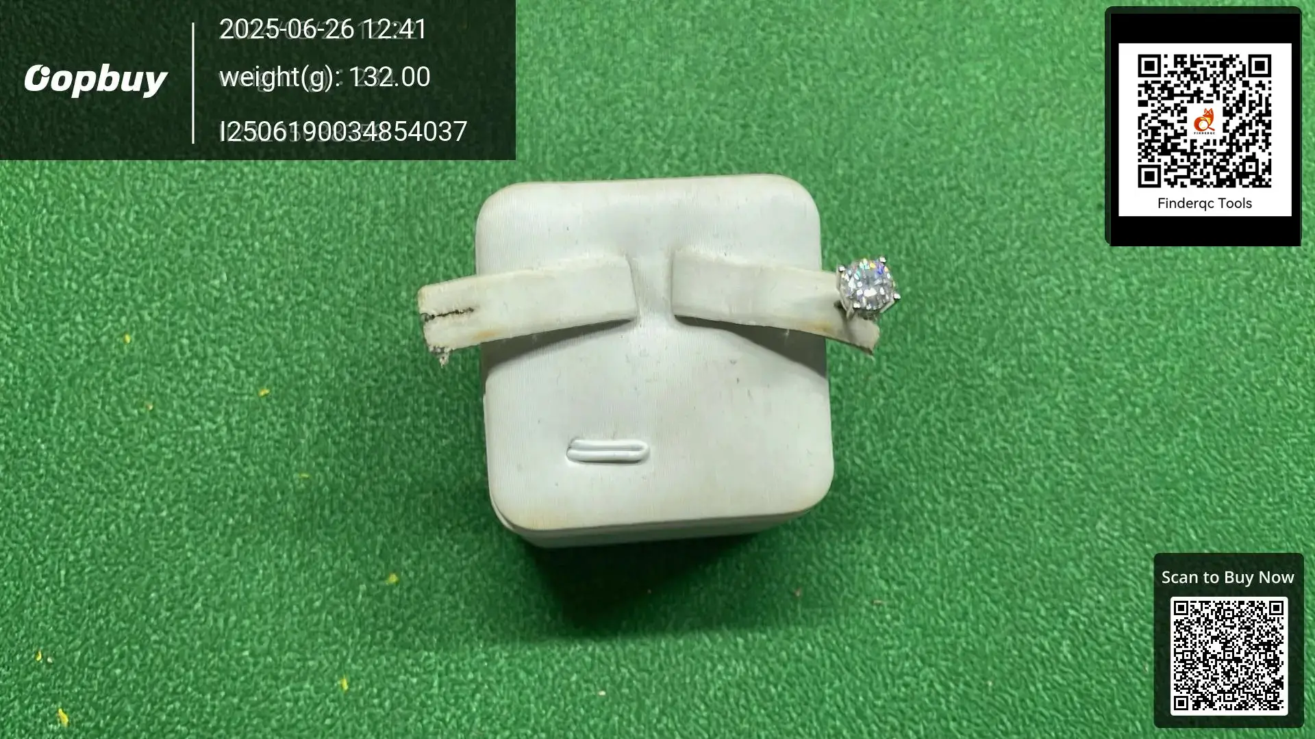 Mr.Blingggggg S925 Silver Diamond Ring