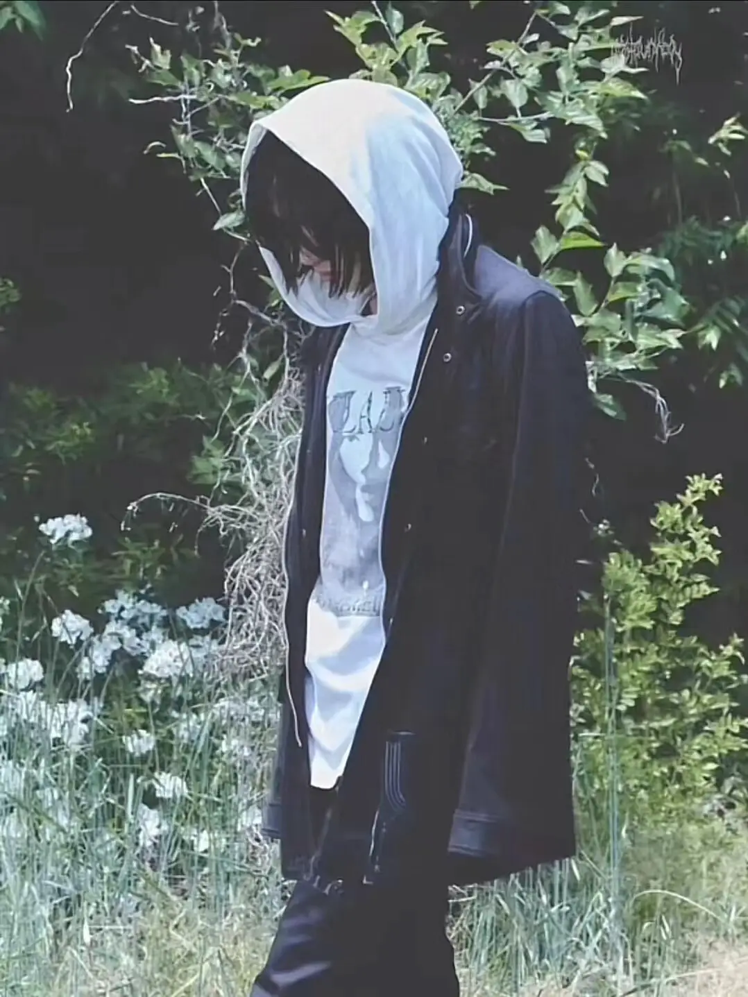In Stock Is Now Available! Non-Undercover06Sst Period Kluas Hidden Hoodie Washed and Distressed Zipper jacket