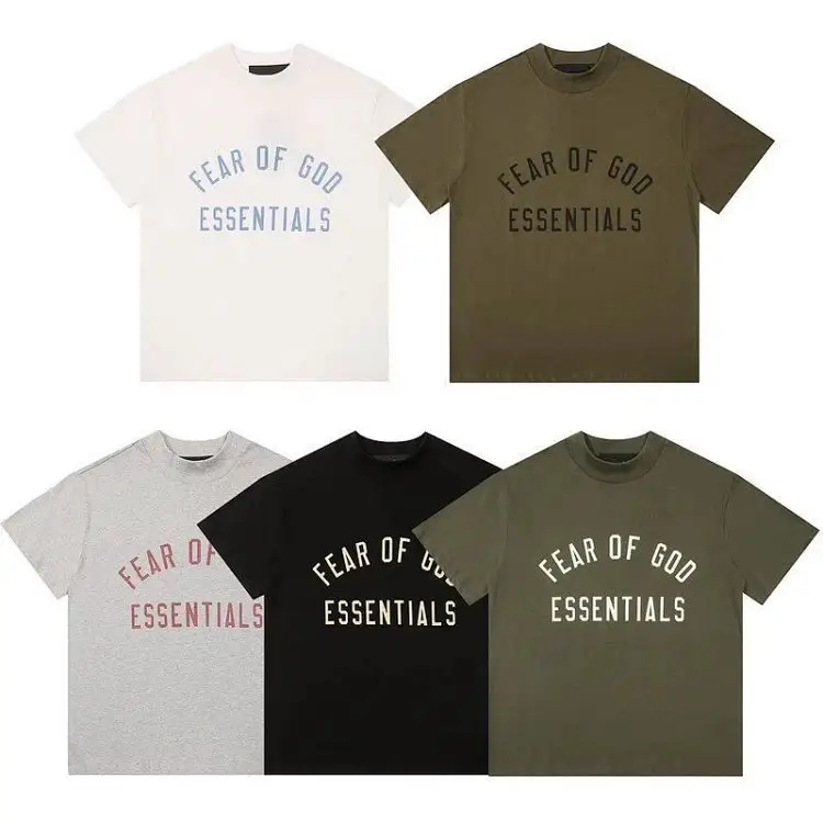 E T-shirt short-sleeved shorts cotton