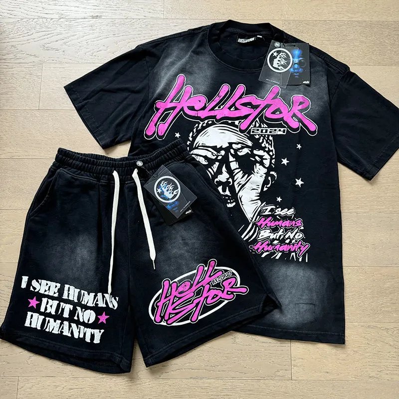 Hellstar shorts set