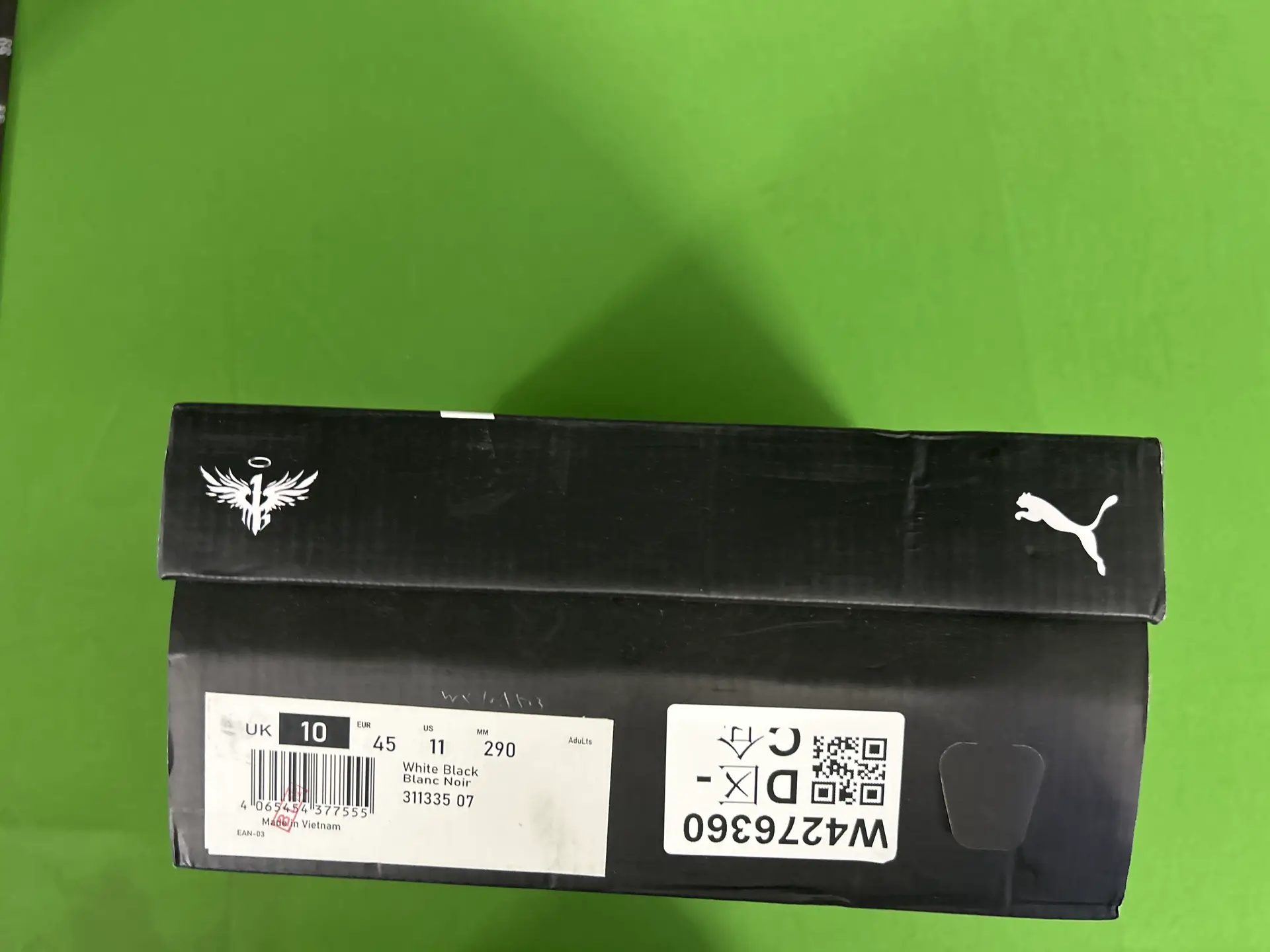 Puma White Black Blanc Noir 311335 07
