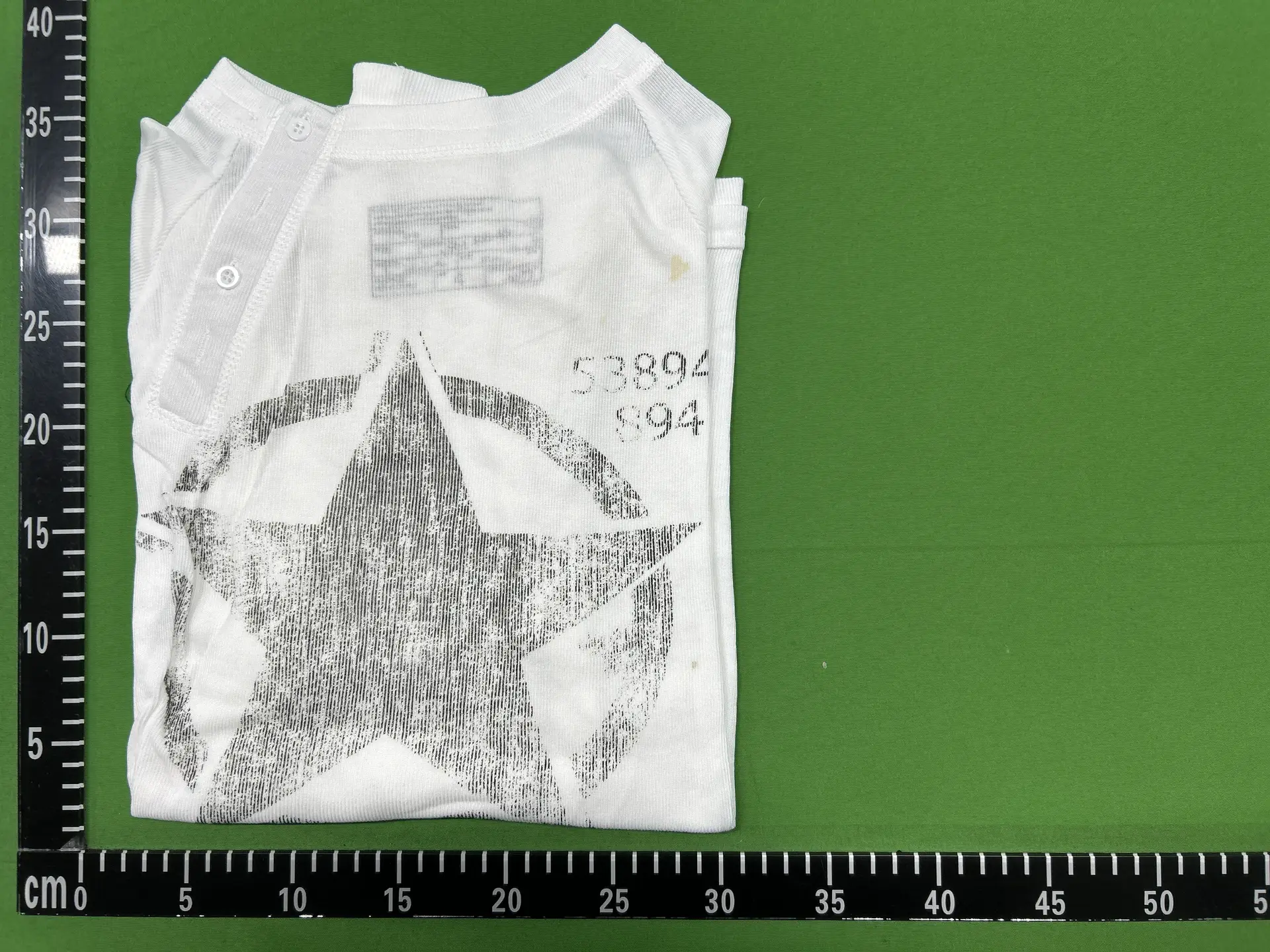 No Faith Studios Star Print Shirt White