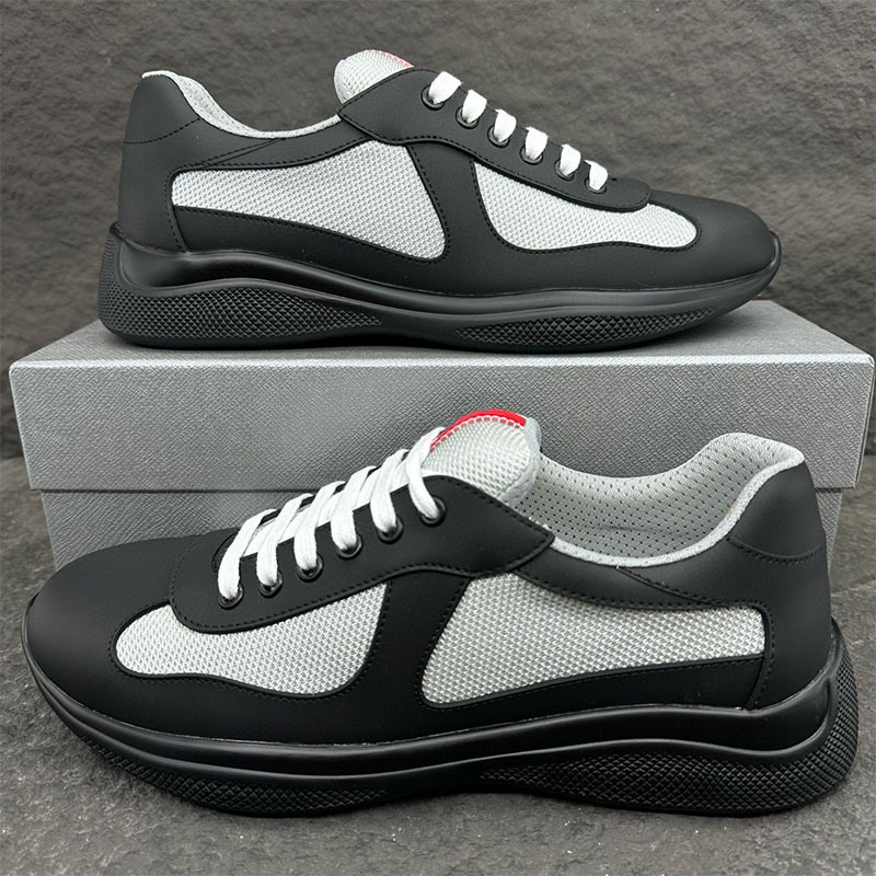 In-Stock European 2026 New Men's Shoes, Breathable Mesh, Casual Couple's Shoes, Patent Leather Patchwork, Trendy Fashion Sneakers