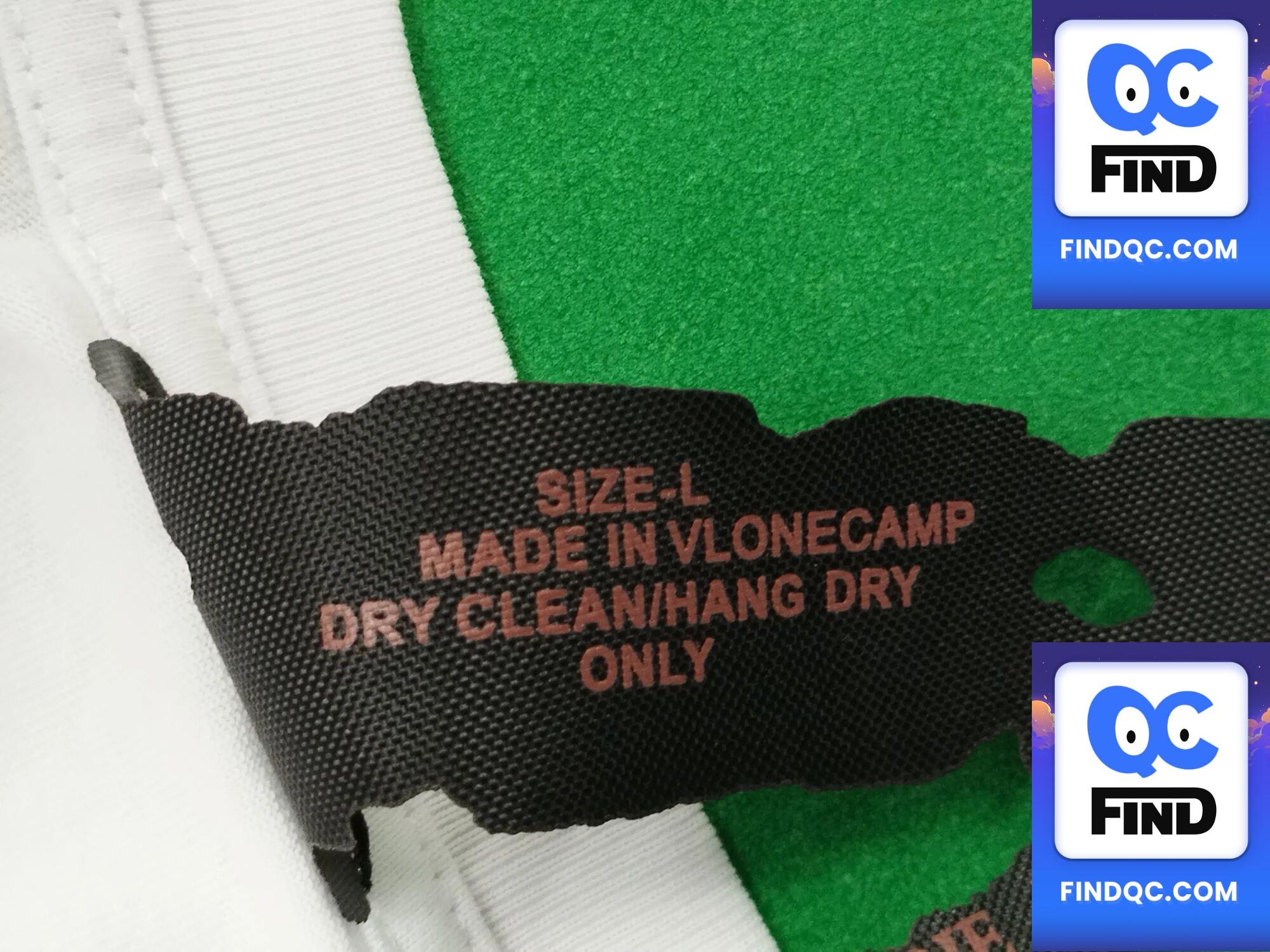 VLONE Legends Never Die Short Sleeve Tee White QC