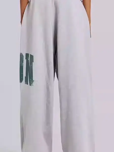 Jaded London Spring and Autumn New Style European and American Trendy Retro Hot Girl Style Unisex Straight Wide-Leg Long Pants Sweatpants