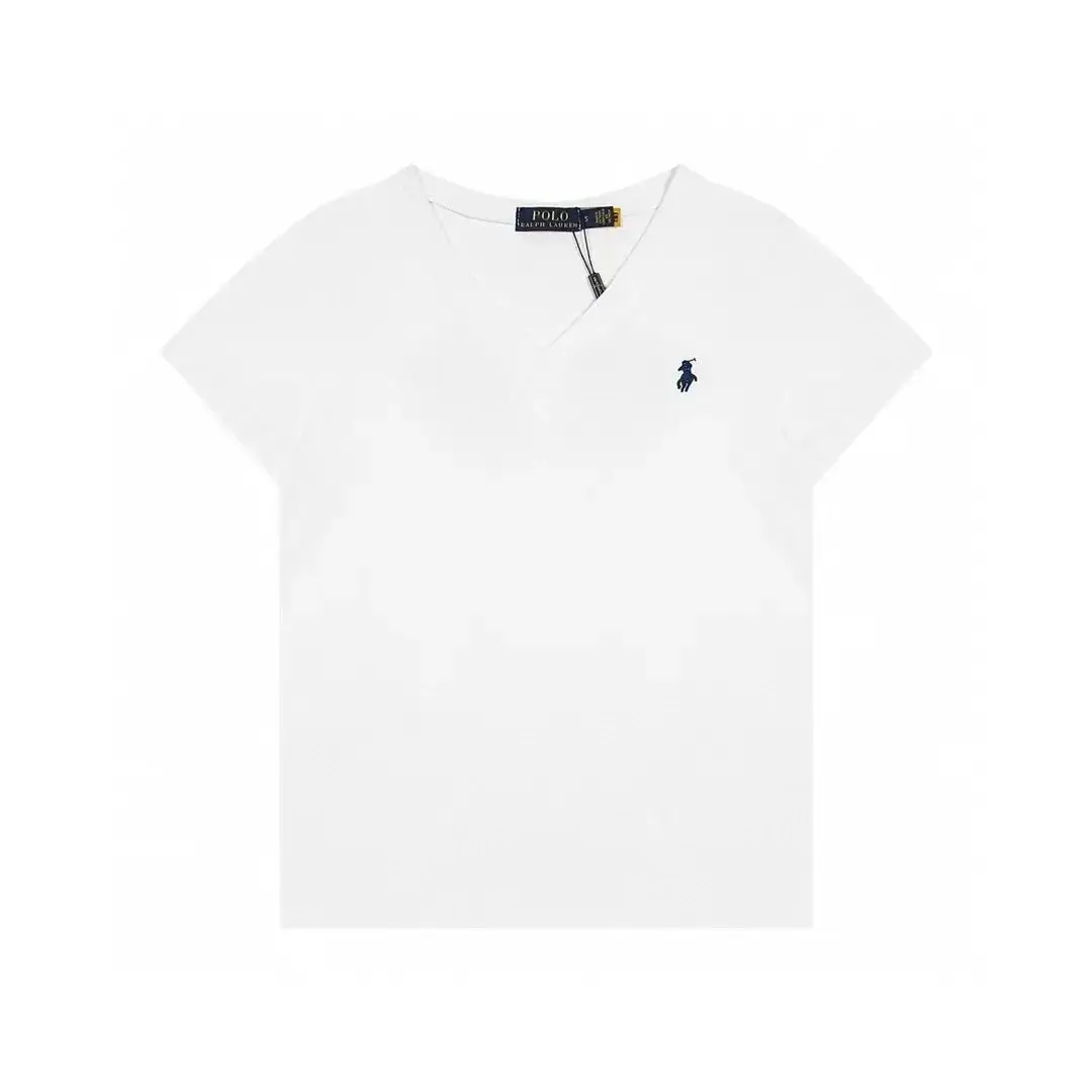 Polo Ralph Lauren V-neck T-shirt White