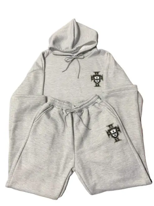 Amazon AliExpress Amazon Supply Autumn and Winter New American Long Sleeve Hooded Shirt Loose Casual Pants