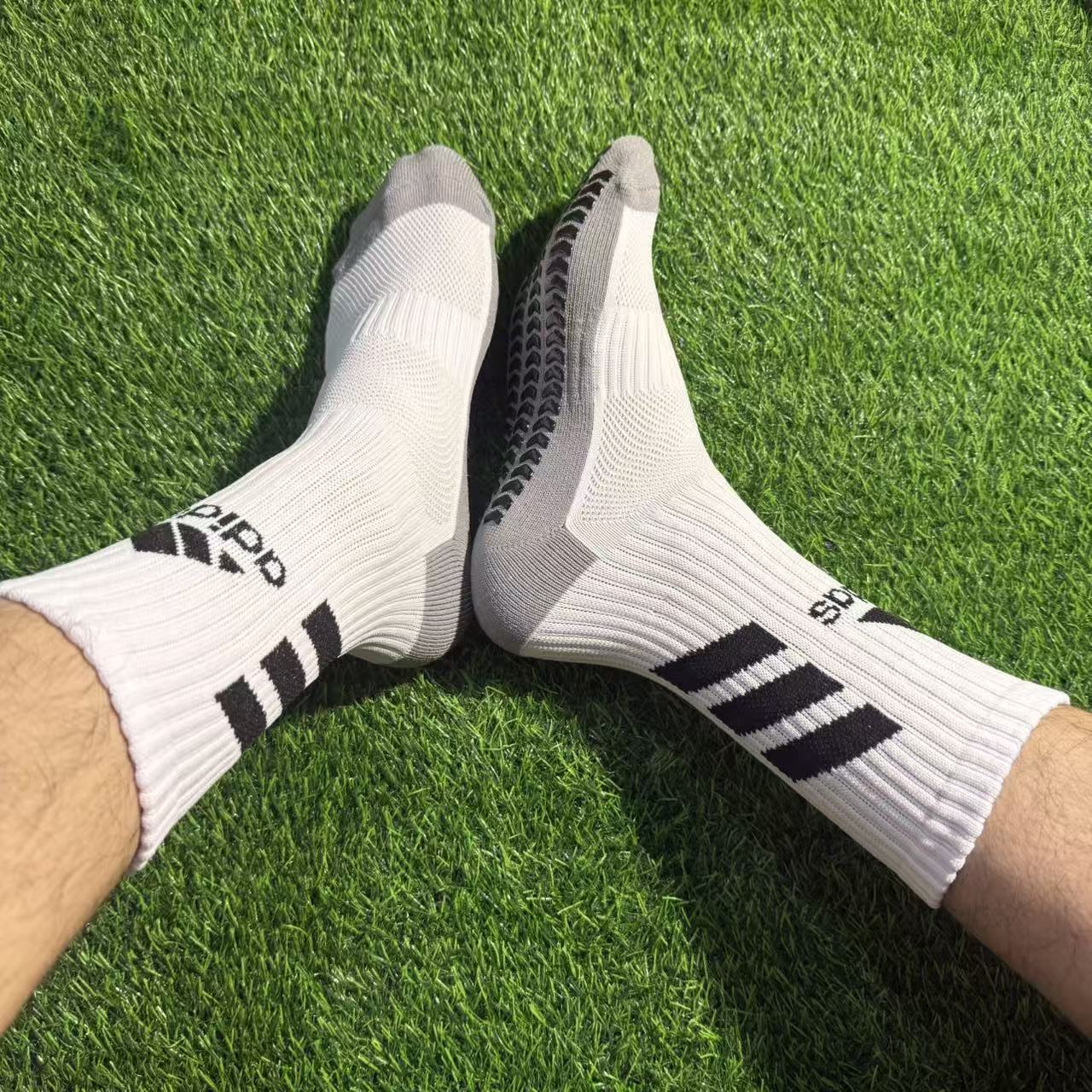 Men's Sports Socks Socks Export Original Single Order Towel Bottom Non-Slip Thickened Basketball Socks Football Socks Wear-Resistant Quick-Drying QC-foto från 1688 på Qualit.ly