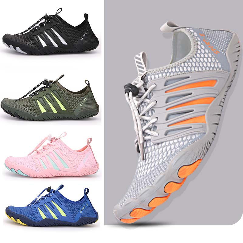 Outdoor Tracing Shoes Men's and Women's Beach Anti-cut Barefoot Socks Non-slip Breathable Quick-drying Wading Shoes Swimming Shoes Men's Fishing Shoes