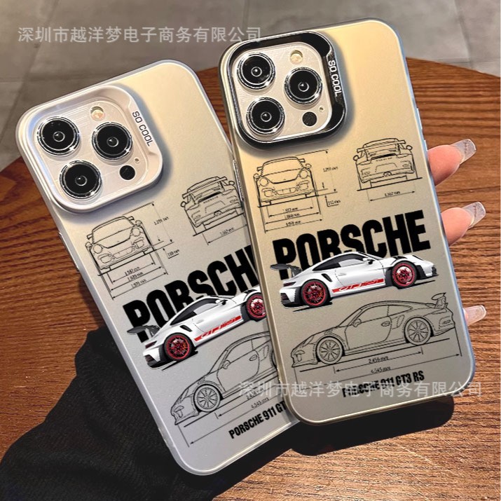 Car Iphone17Pro Mobile Phone Case 16/15/14 Laser 12 Apple 11Xsmax/Plus Trendy