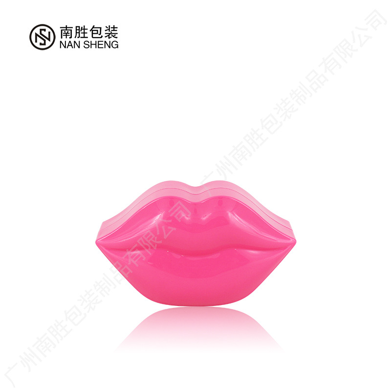 New Lip-Shaped Lip Mask Box, Lip Patch Packaging Box, DIY Cosmetics Lip Care Packaging Box