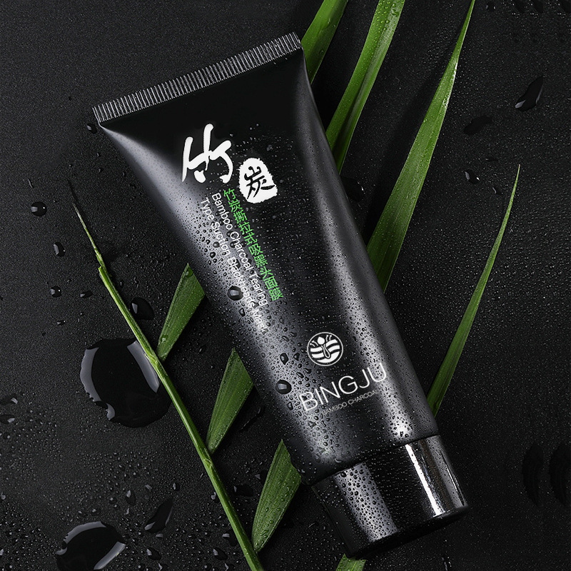 Bingju Blackhead Remover Pore Shrinking Acne Nose Patch Mud Mask Deep Cleansing Peel-Off Mask Men's Skincare Products in Stock