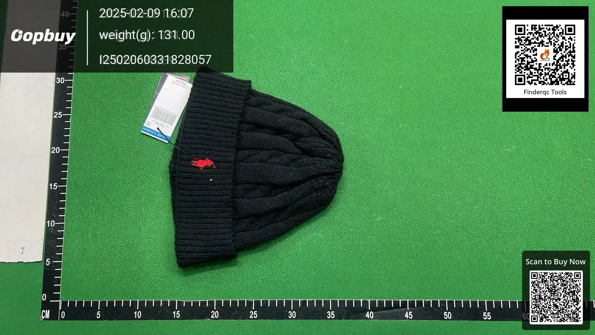 RL Pony Mark Cross-border Embroidery Autumn and Winter POLO Knitted Hat Twist Warm Cold-proof All-match Couple Pullover Cold Hat