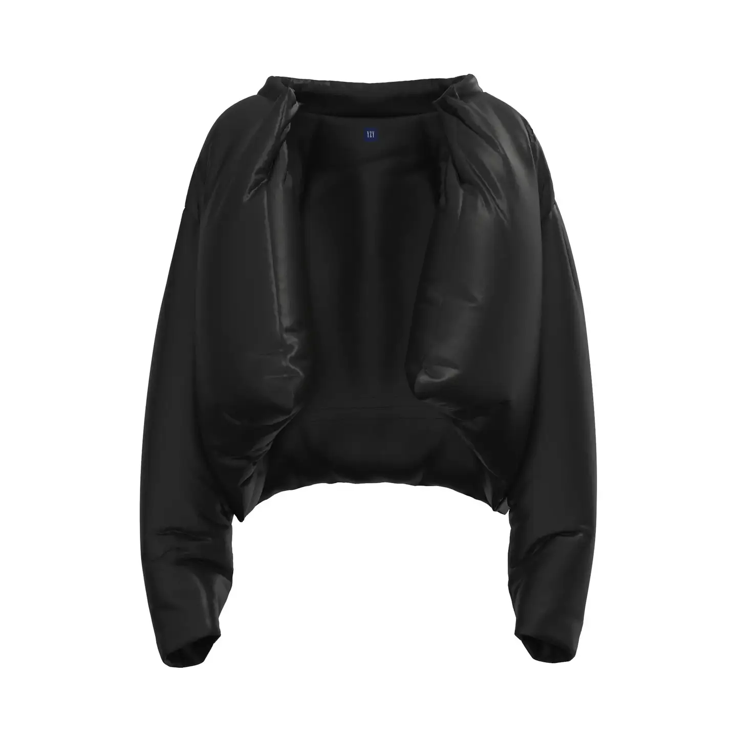 Kanye Klein blue cotton-padded jacket American-style high street autumn and winter casual warm short bread jacket cotton-padded jacket trendy for men and women