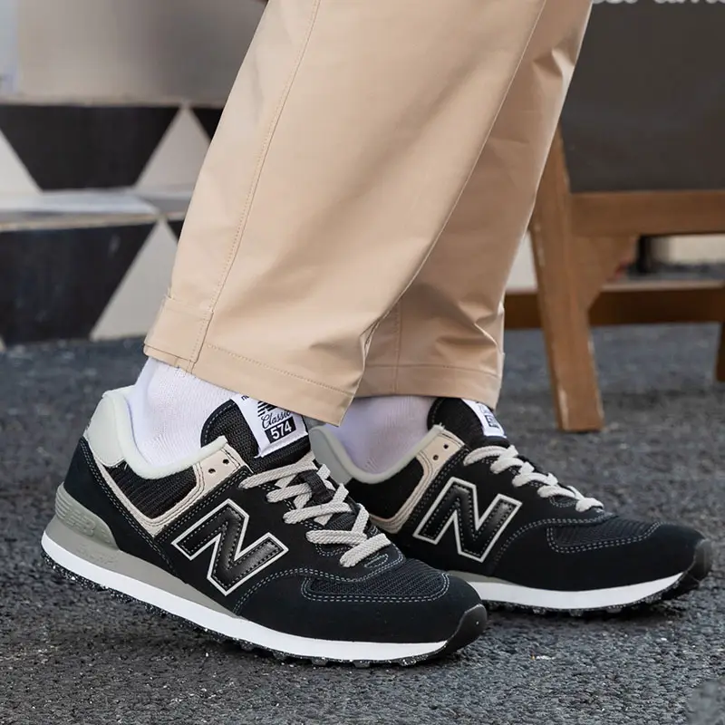New Balance Women's Shoes Official Flagship 24 Summer New arrival Nb574 Retro Sports Shoes Casual Running Shoes Men