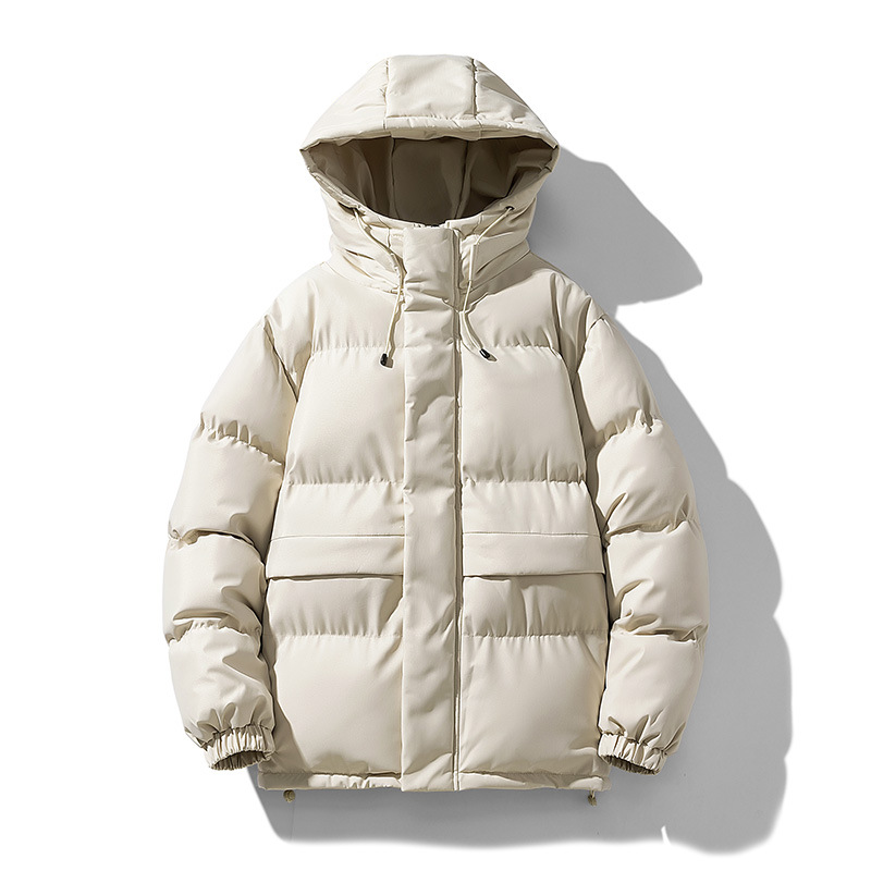 2025 New Men's down Jacket Thickened Winter Clothes Cotton Jacket Youth Jacket Cotton Jacket Men's Fashion Trend Ins Style