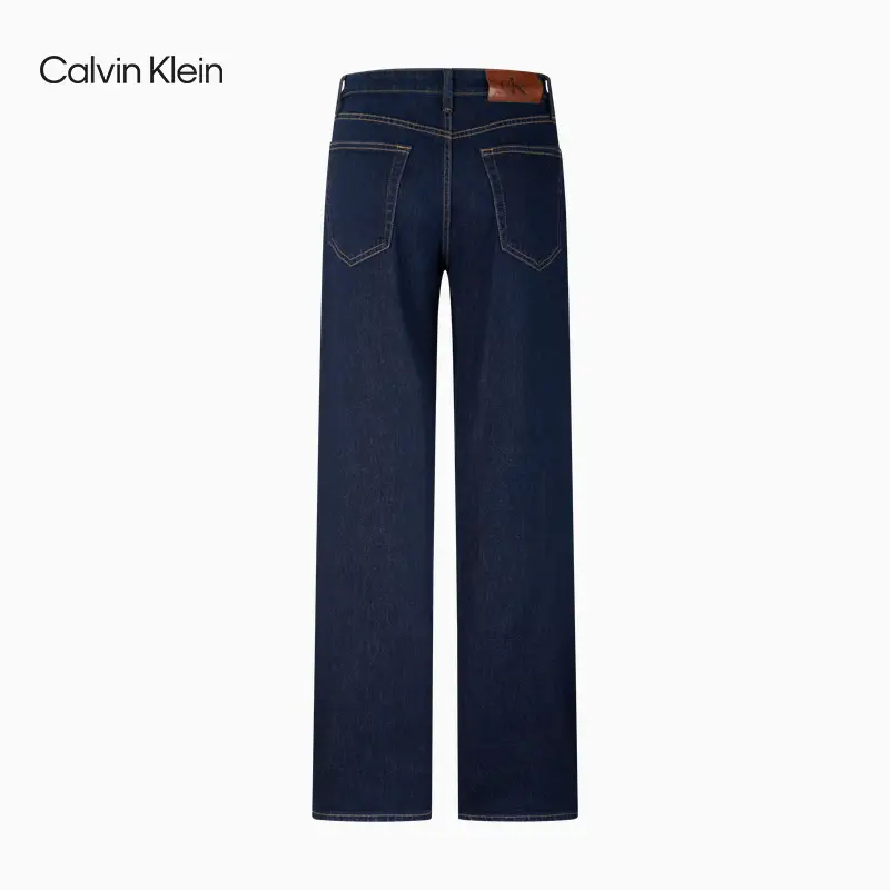 [Re-Engraved 90 Series] Ck Jeans25 Spring/Summer New arrival Women Retro Straight-leg Denim 47Ab738