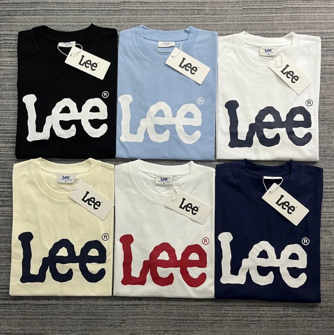 Korean Niche Classic Crewneck Cotton Short Sleeve T Shirt