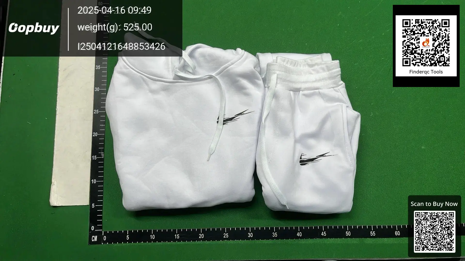Nike White Sportswear Set