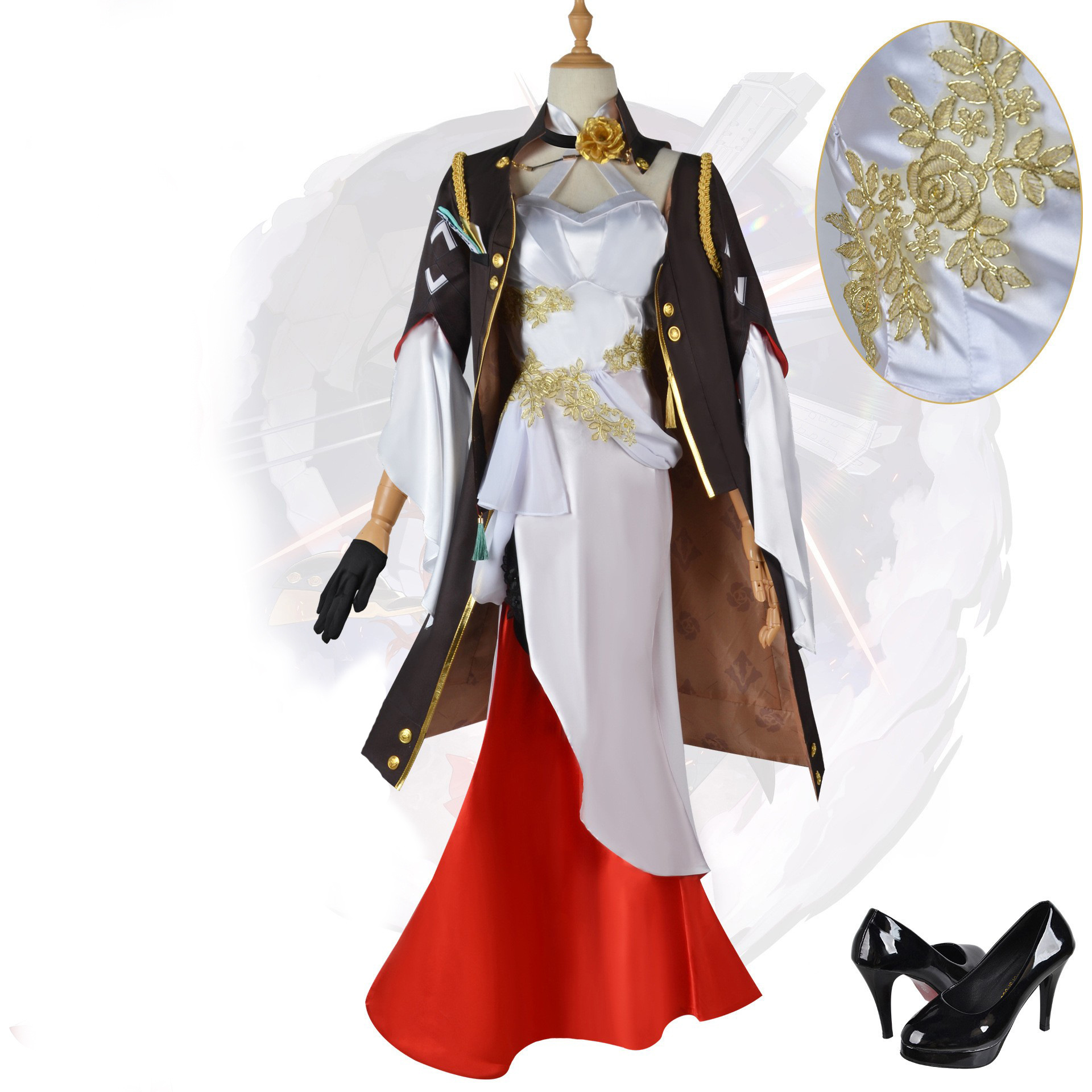 North water trade Star dome railway cos Ji Zi cos suit full set of collapse three games with Ji Zi cosplay suit
