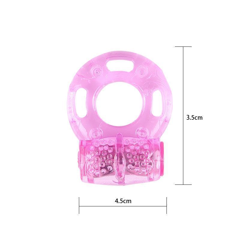 Source manufacturers men's single vibration butterfly silicone lock ring vibration ring adult sex supplies disposable