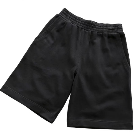 Black and White Checkered Pattern, Black Round Rope, Two-Color Combat Shorts 55060517