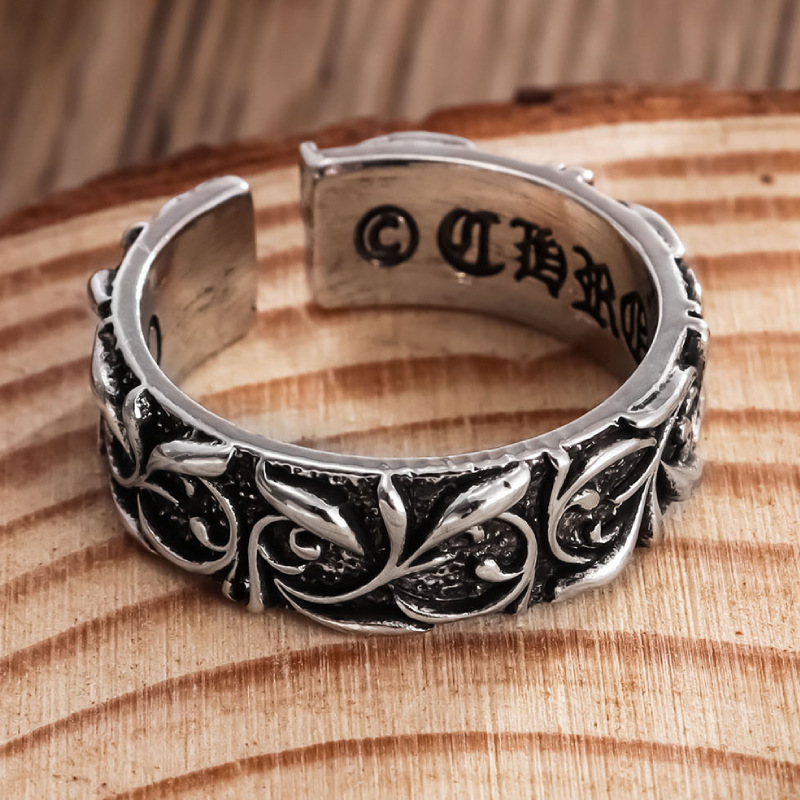 Long Rui cross-border personality design eternal rattan ring men and women couples tide people retro open ring manufacturers wholesale