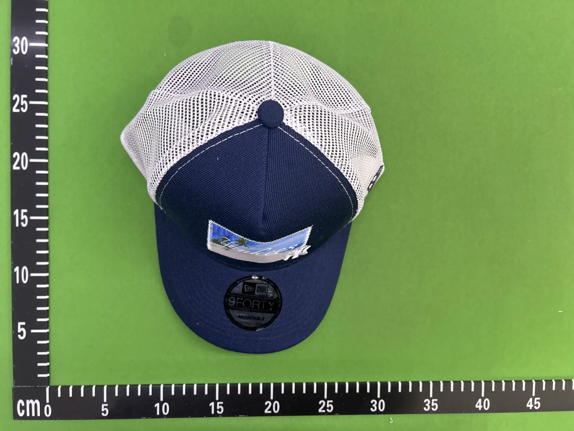 New Era 9FORTY Navy Mesh Trucker Cap