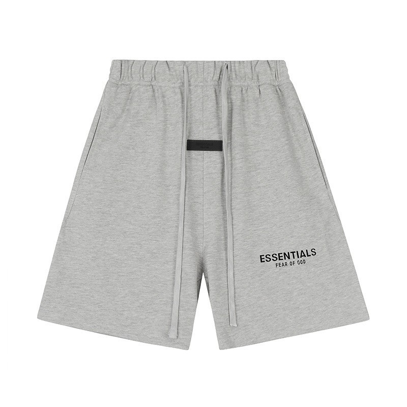 Trendy Brand Letter Essentials Short-Sleeved T-Shirts for Men and Women Hip-Hop Half-Sleeved Fashion European and American High Street Fog American Shorts