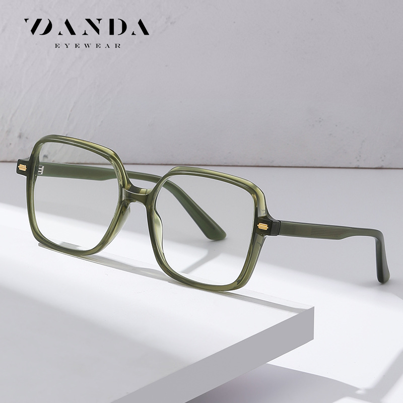 New Plain Plate Glasses Frame for Women, Ultra-Light Myopia Glasses Frame for Men, Can Be Equipped with Prescription Anti-Blue Light Glasses Factory