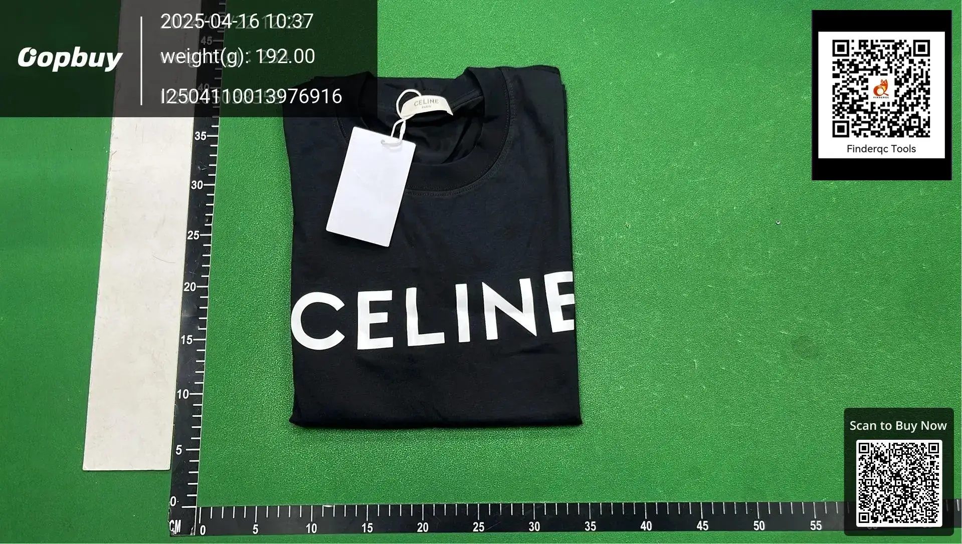 Celine Black Logo Short Sleeve T-Shirt