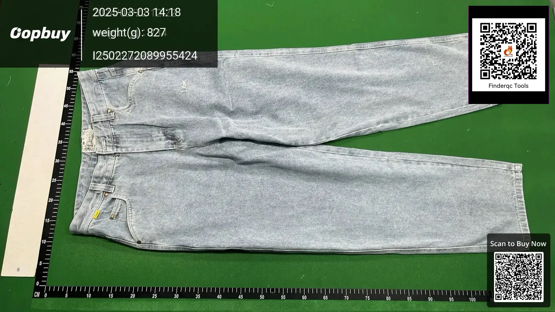 Skateboard Tide Dime BAGGY Straight Tide Brand Cotton Loose DENIM PANTS Embroidered Denim Trousers Wholesale