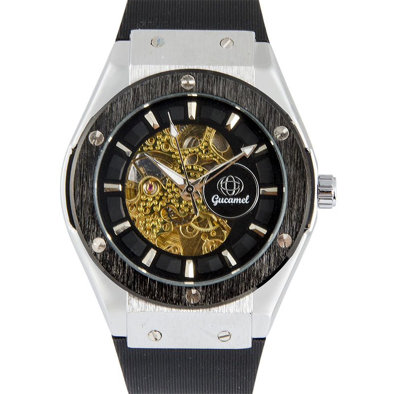 Ancient camel new men's watch trend business automatic mechanical watch silicone tape men's watch wholesale