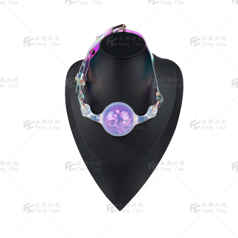 Sm Bundled Silicone Deep Throat Biting Aurora Oral Ball Gag Adult Products Flirting Plug Mouth Female Alternative Sex Toys