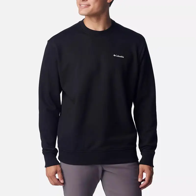2025 Spring and Summer New Colombian Outdoor Casual Clothing Men's Clothing Plaid Breathable Casual Round Neck Sweatshirt Ae3351