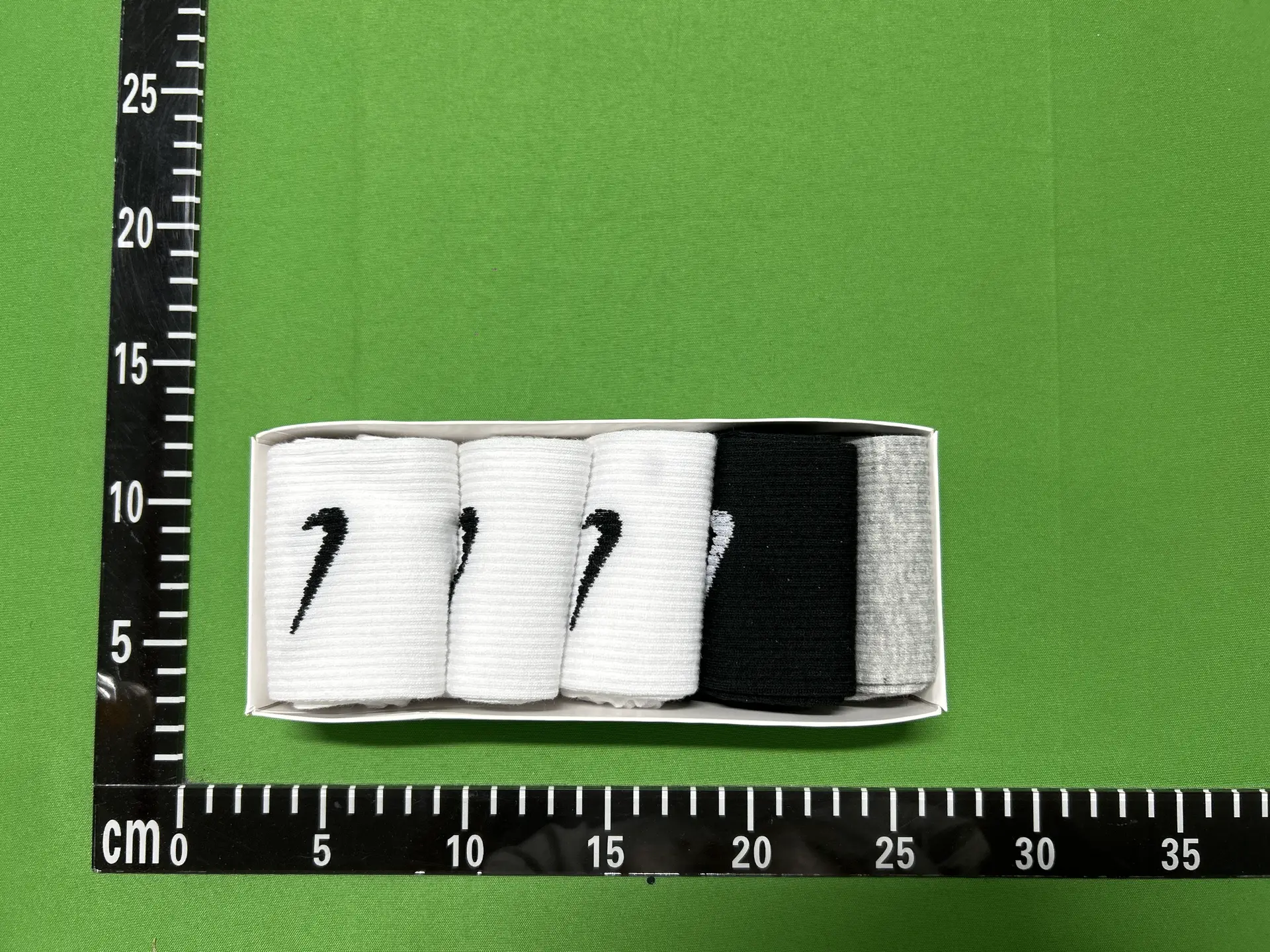 Nike Socks 3 Pack White Black Grey