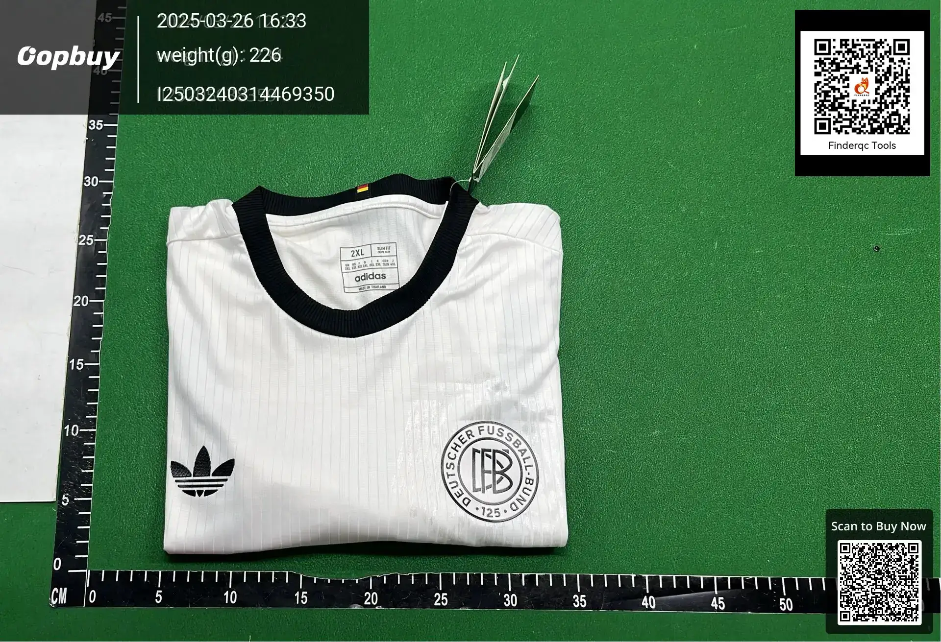 Adidas Germany Home Football Top 2XL