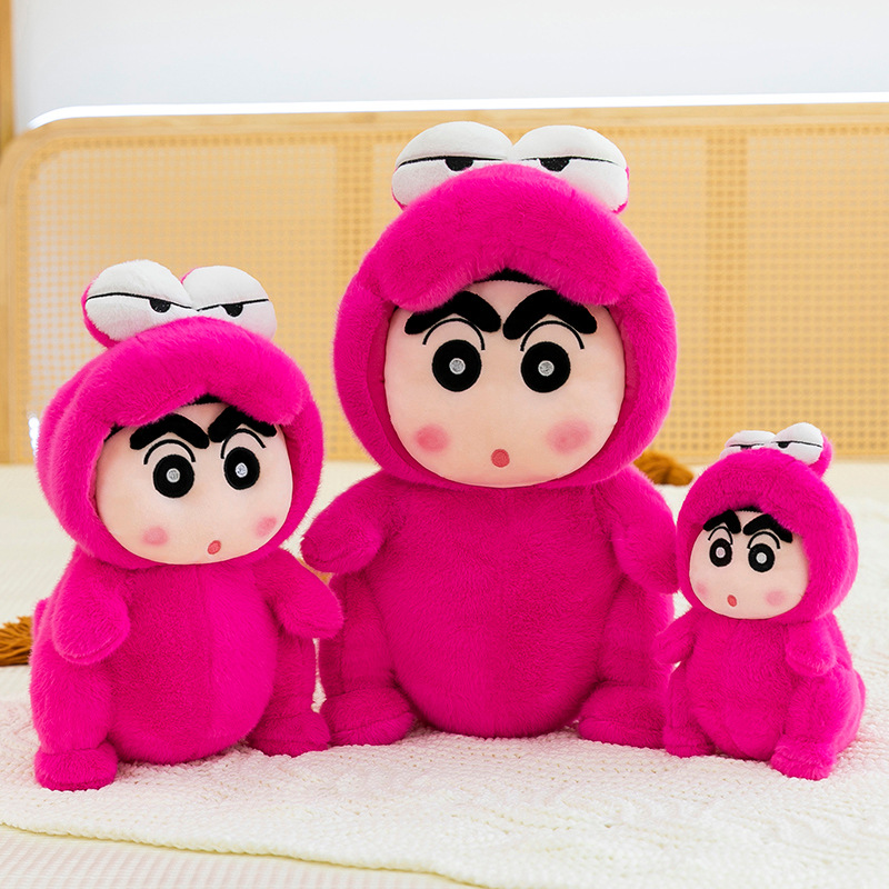 New Foreign Trade Cartoon Crayon Shin-Chan Plush Toy, Large Size Doll, Gift for Girlfriend's Birthday, Exchange Gift