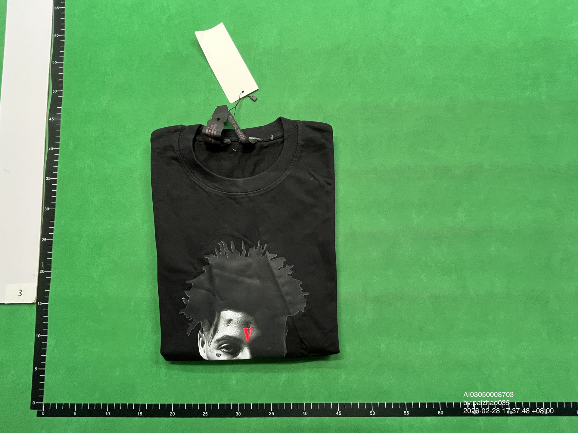 Cross-border American fashion brand VLONE big V short sleeve street couple high street VTG casual T-shirt black mamba half sleeve summer QC