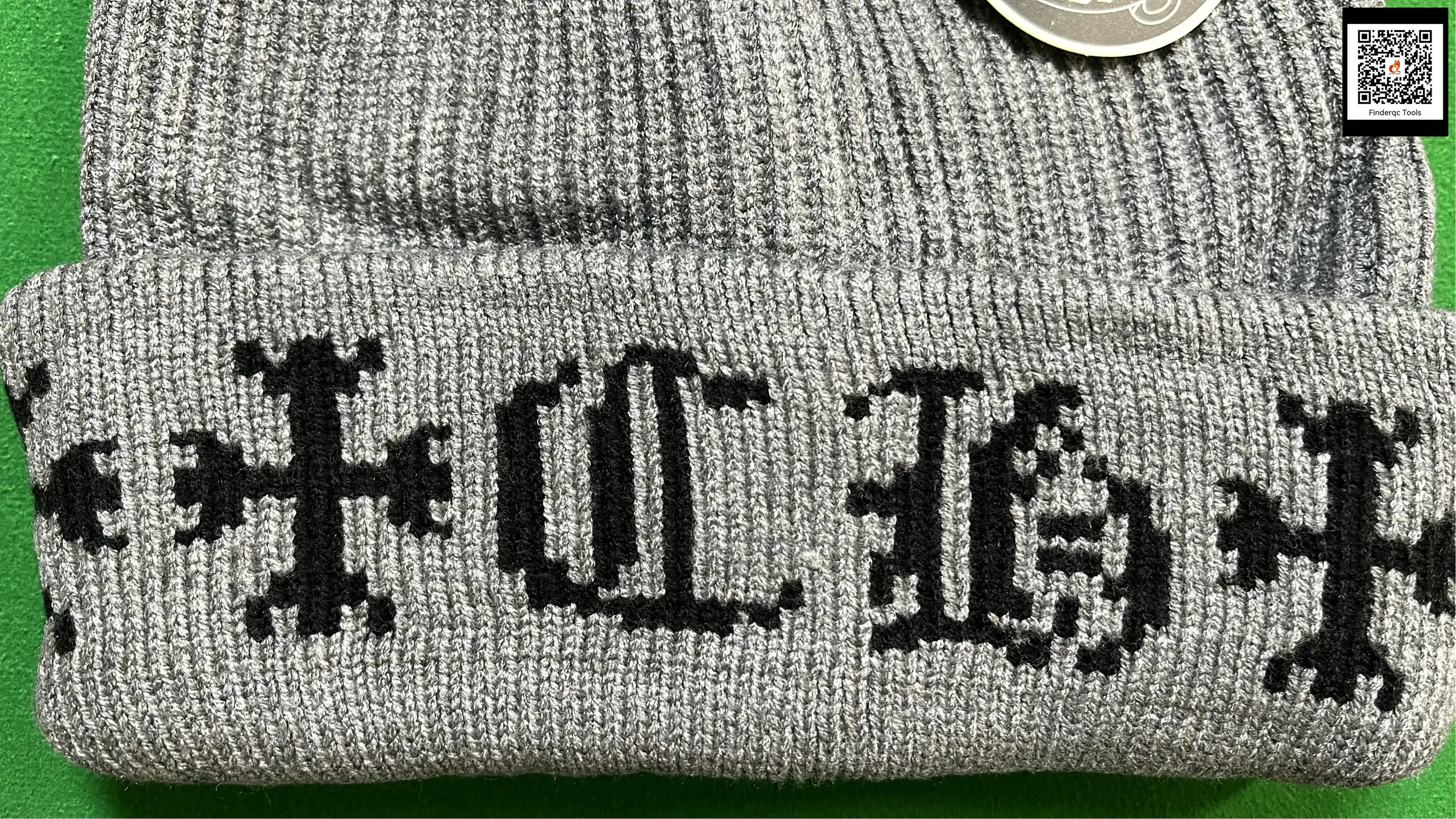 Chrome Hearts Beanie Grey Black
