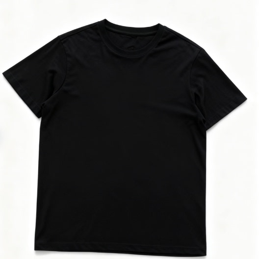 Front Collar with Oval Design, Large Front Opening, Blue Short Sleeves 77062902