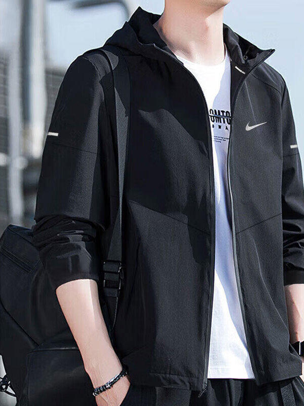 Nike Nike Woven Hooded Jacket Men's Official Authentic 2026 New Jacket Men's Running Sportswear Men's
