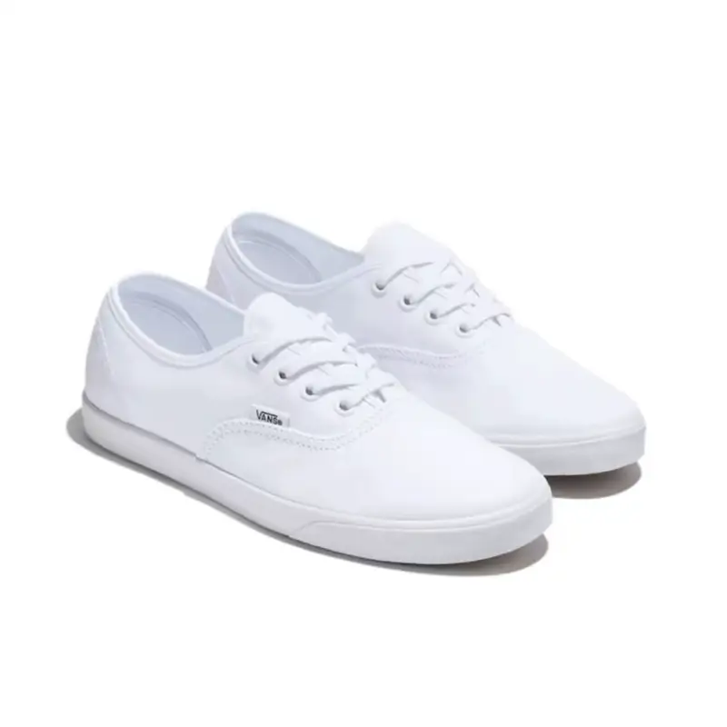 Vans/Vans Official Authentic Authentic White Shoes Minimalist Versatile Low-Top Sneakers Men's Casual Shoes