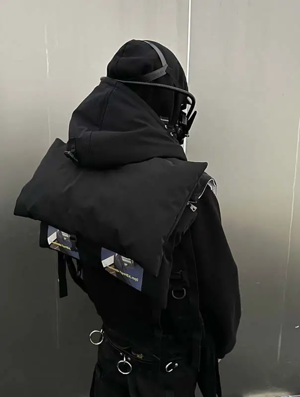 Mrlee's Independent Style Hb Genesis Bungee Style Vest Without Back Armor Design, Elegant Tie Vest