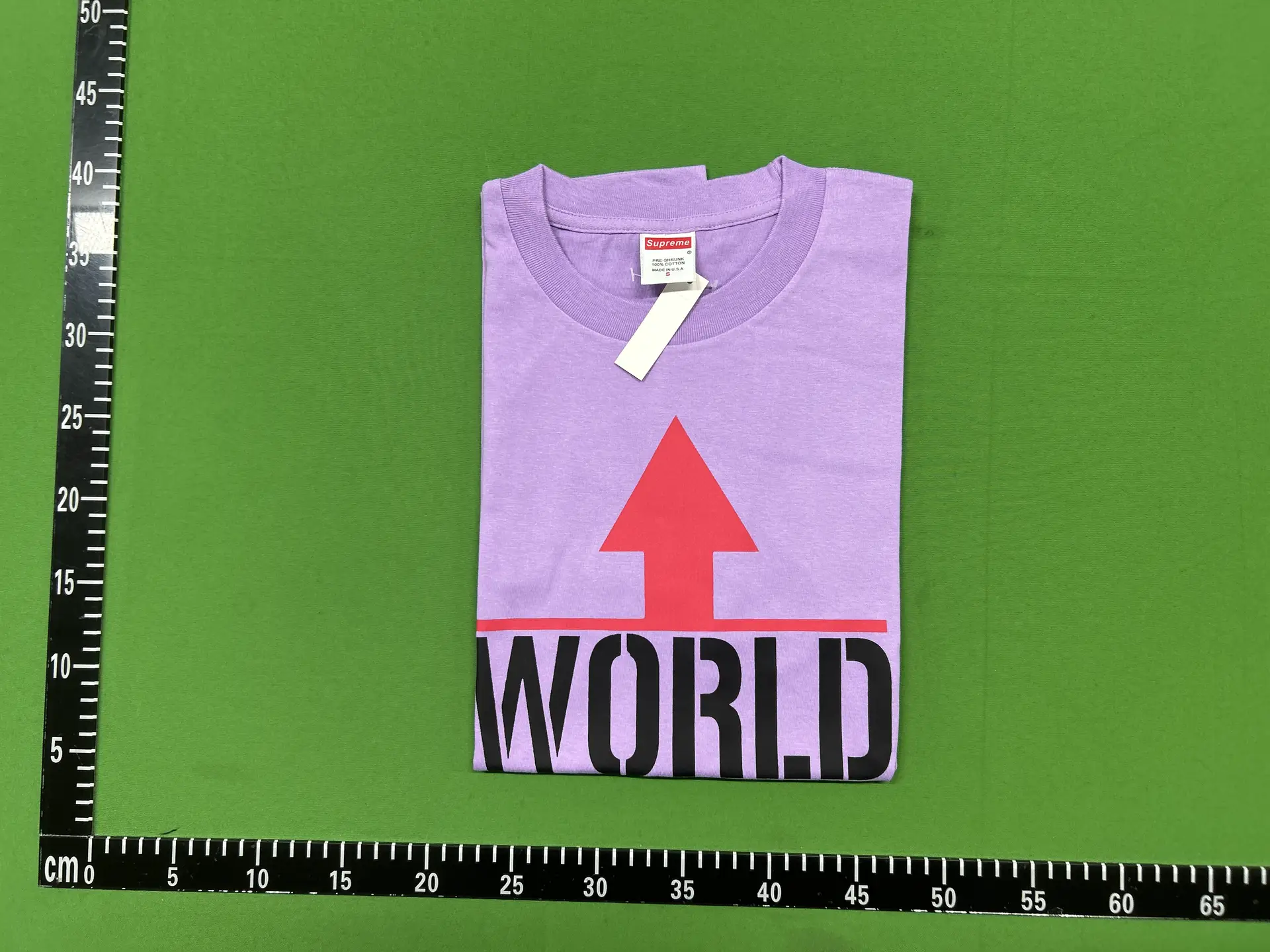 Supreme World Tee Lavender