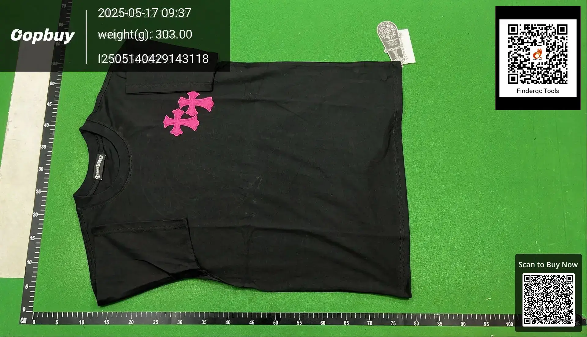 Correct Chrome Hearts23ss Embroidered Color Classic Cross Horseshoe Peel Willow Short-sleeved T-shirt
