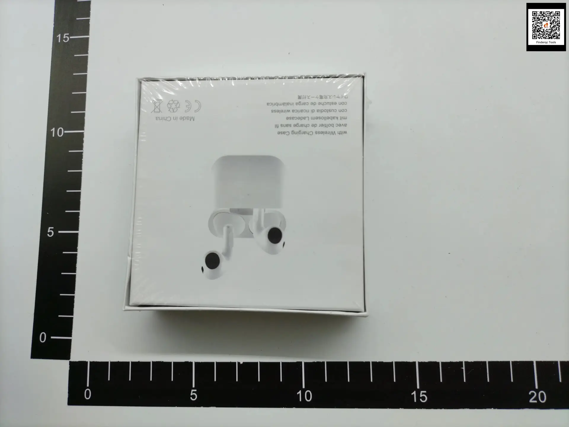 Wireless Charging Case Earbuds White