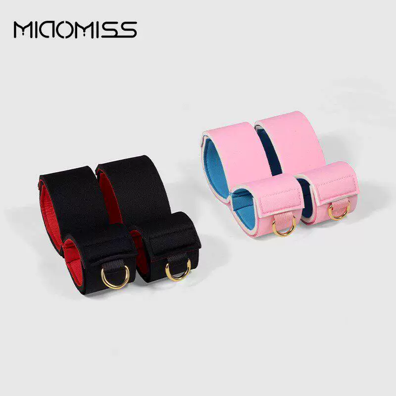 Sexy Sm Back-To-Back Handcuffs Forced Restraint Training Girlfriend Rope Handcuffs Toys Adult Couple Fixing Supplies