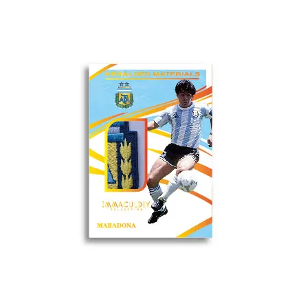 2022 Imm Style Star Card Refraction Patch Jersey Card Argentina Maradona